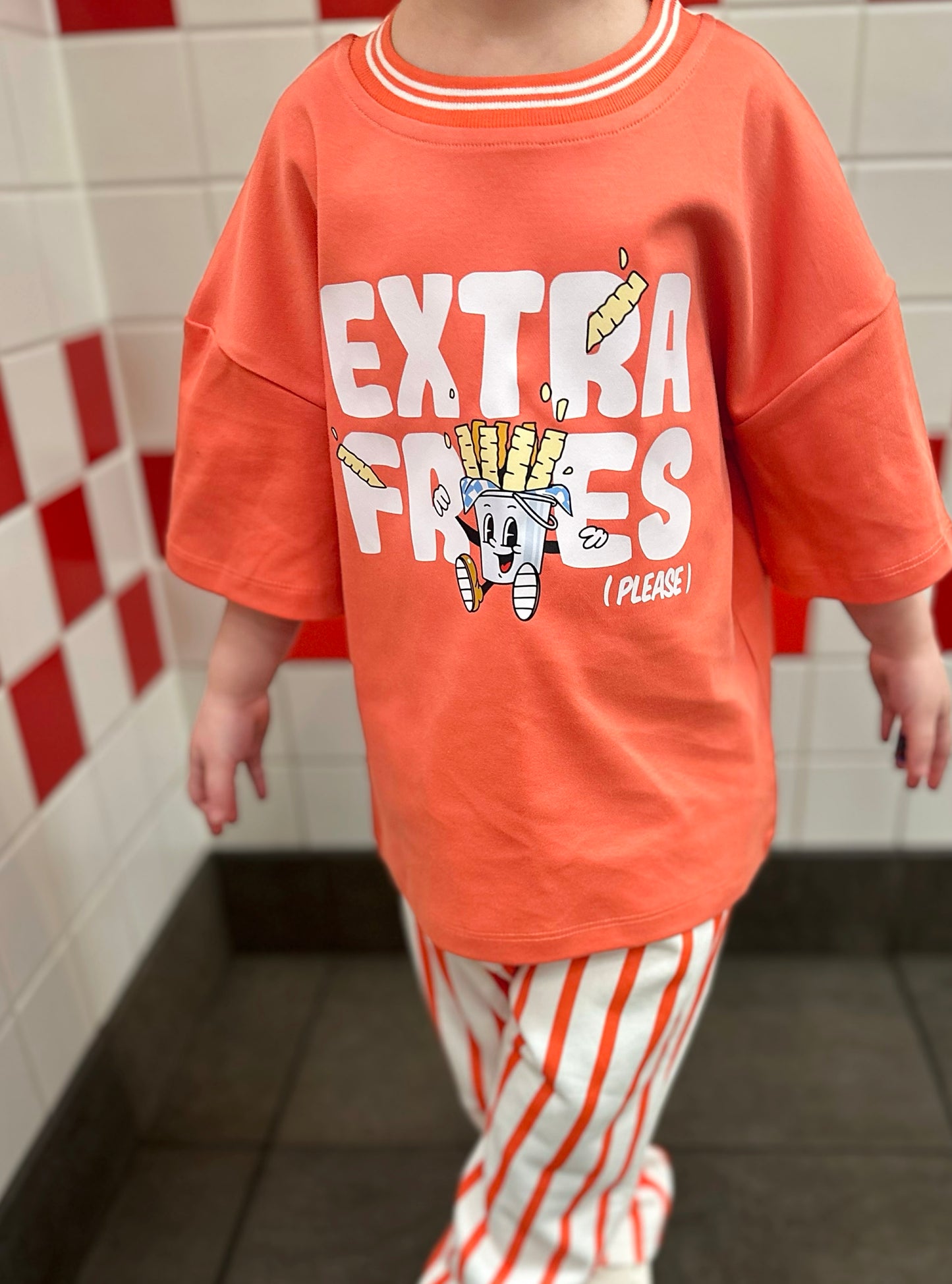 Extra Fries (Please) Short Sleeve T-shirt (12-18 months)
