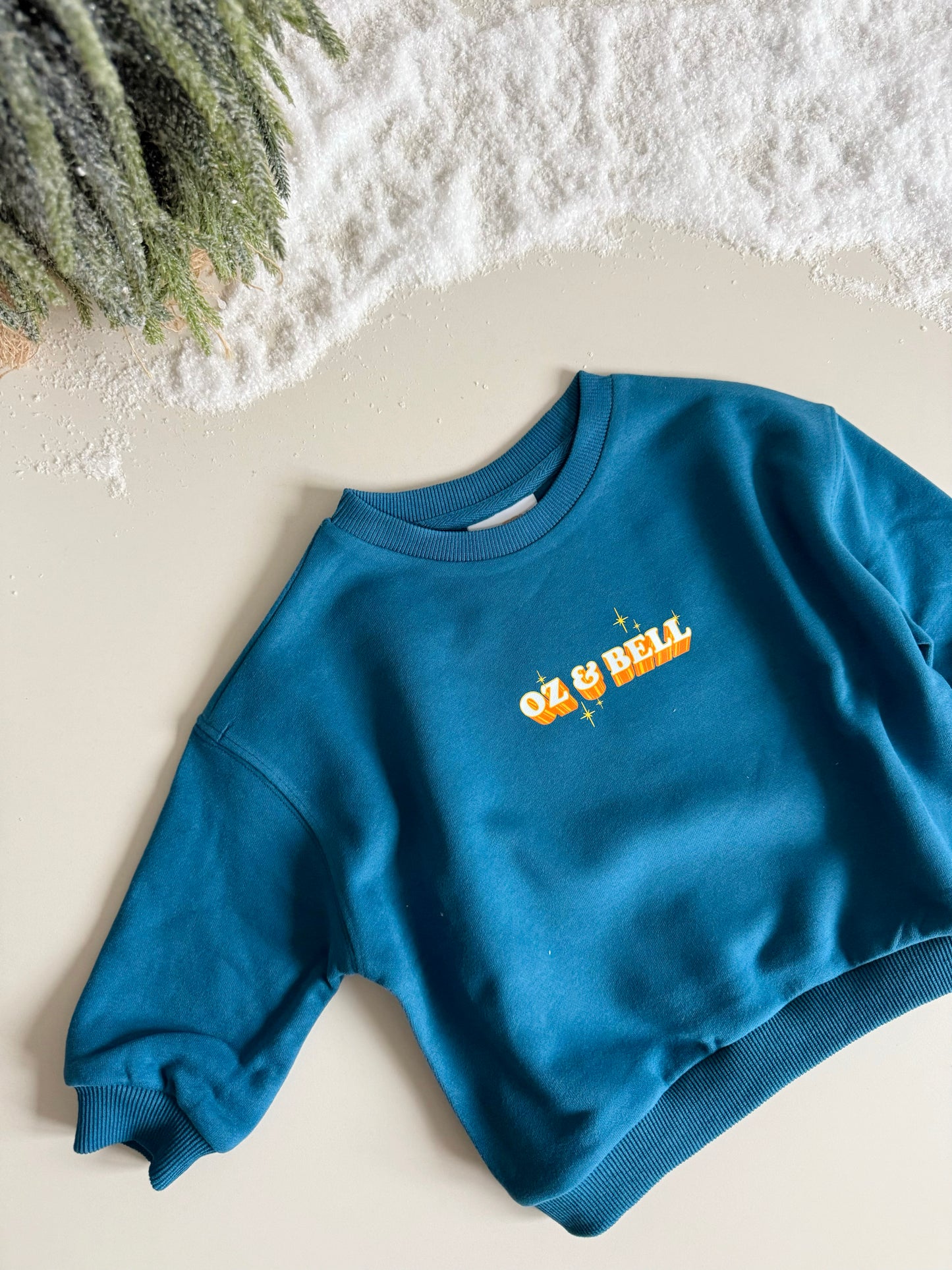 Rocking Around Sweatshirt in Jewel