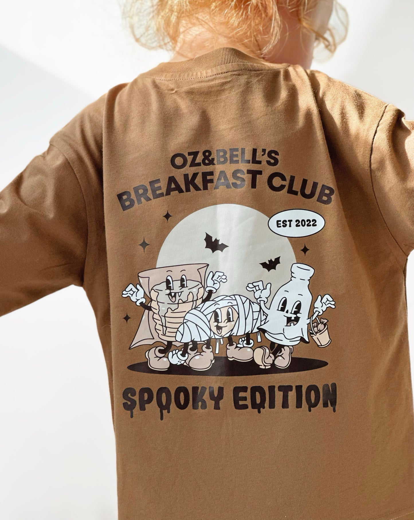 Breakfast Club: Spooky Edition long sleeve T-shirt Cocoa