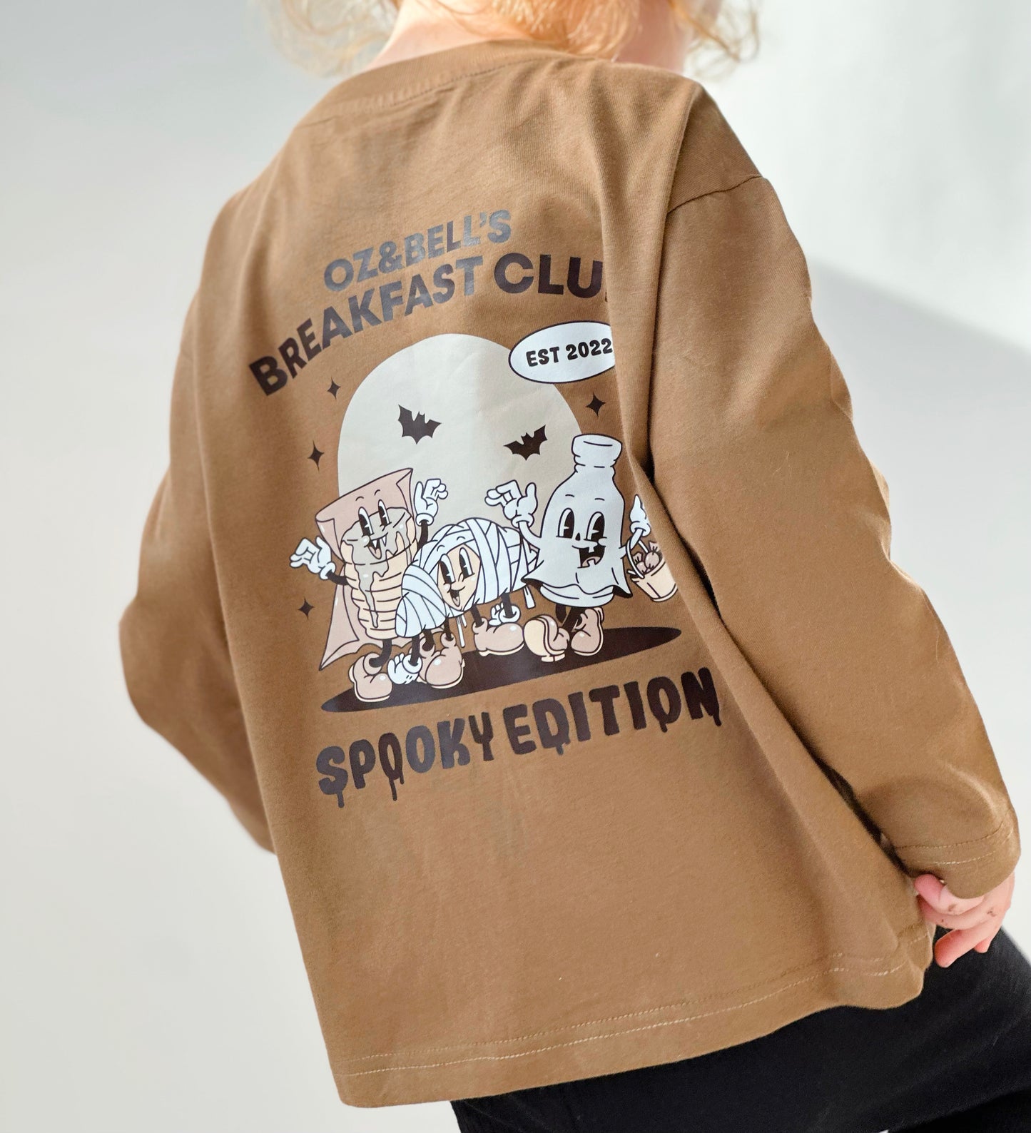 Breakfast Club: Spooky Edition long sleeve T-shirt Cocoa