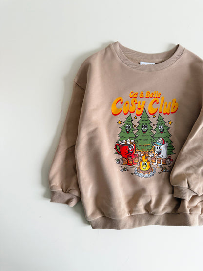 Cosy Club Sweatshirt in Oak