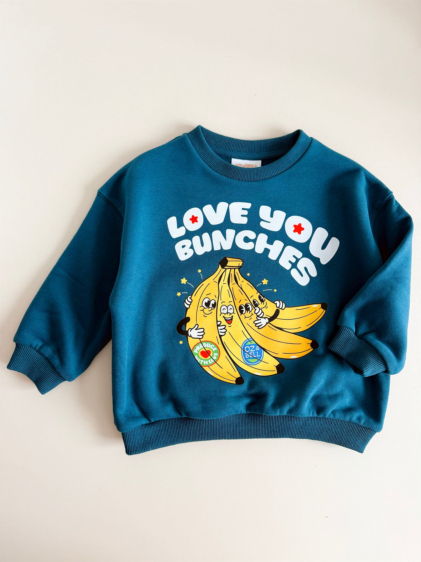 Love You Bunches Sweatshirt in Jewel