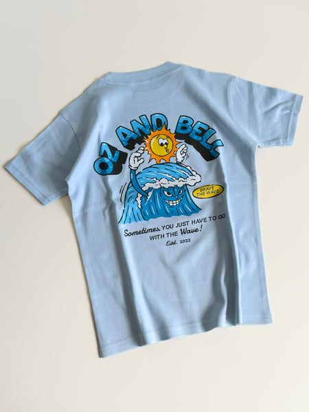 Brave The Wave Short Sleeve Cotton T-shirt – OZ & BELL
