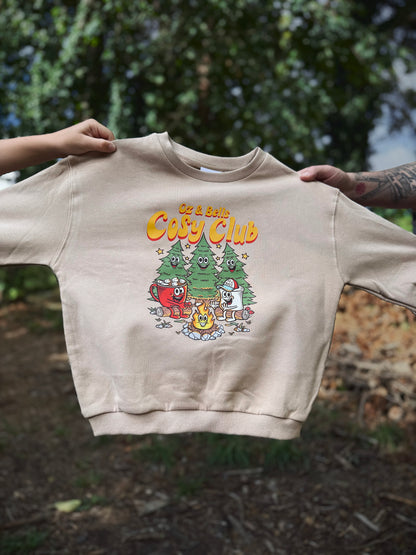 Cosy Club Sweatshirt in Oak