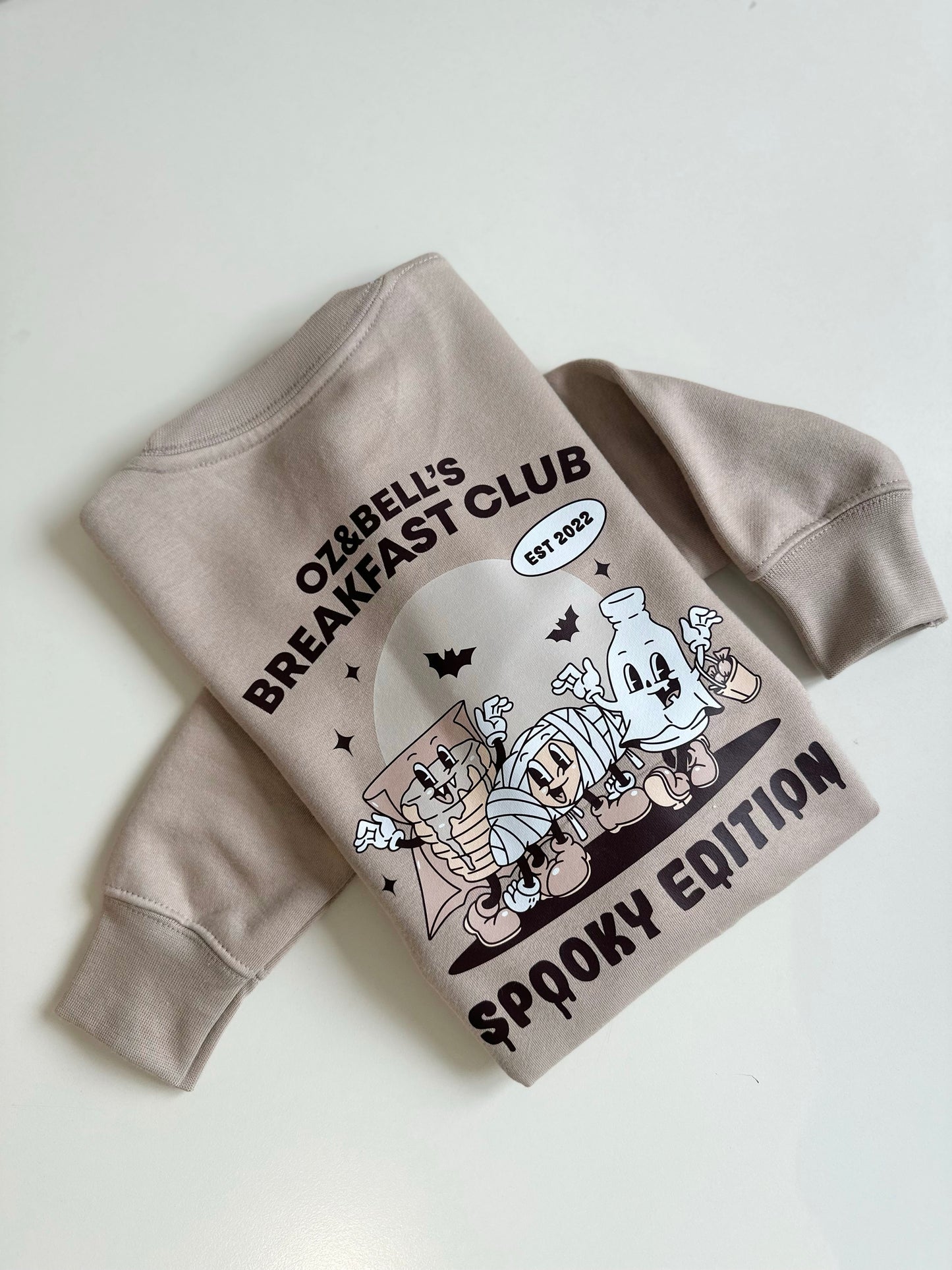 The Breakfast Club Spooky Edition Sweatshirt Mink