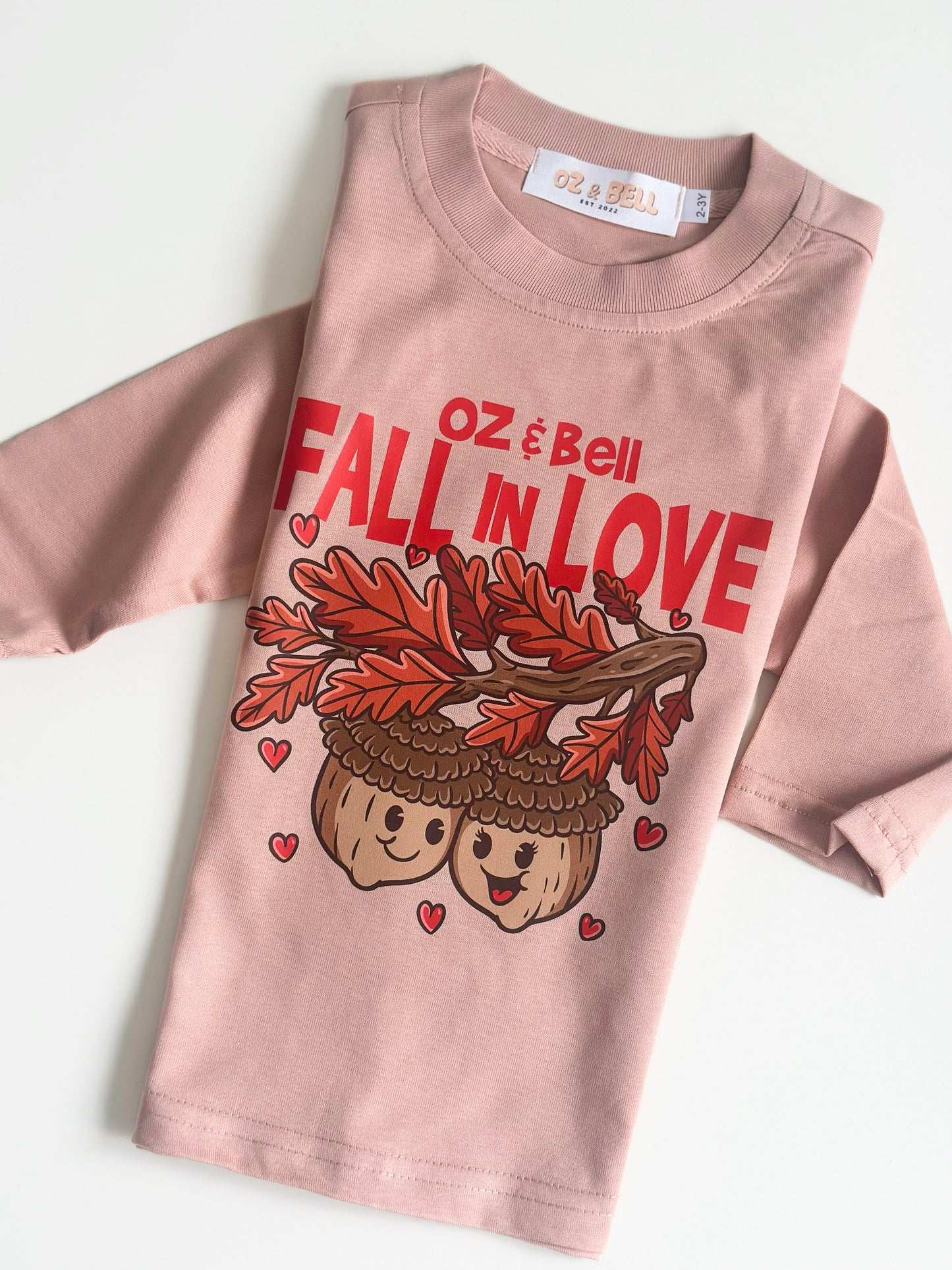 Fall In Love Long Sleeve T-shirt Enchanted Rose