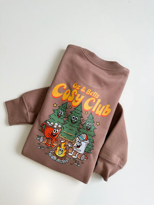 Cosy Club Sweatshirt Rosewood