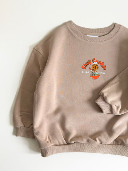 Chef Cookie: Banana Bread Sweatshirt in Oak