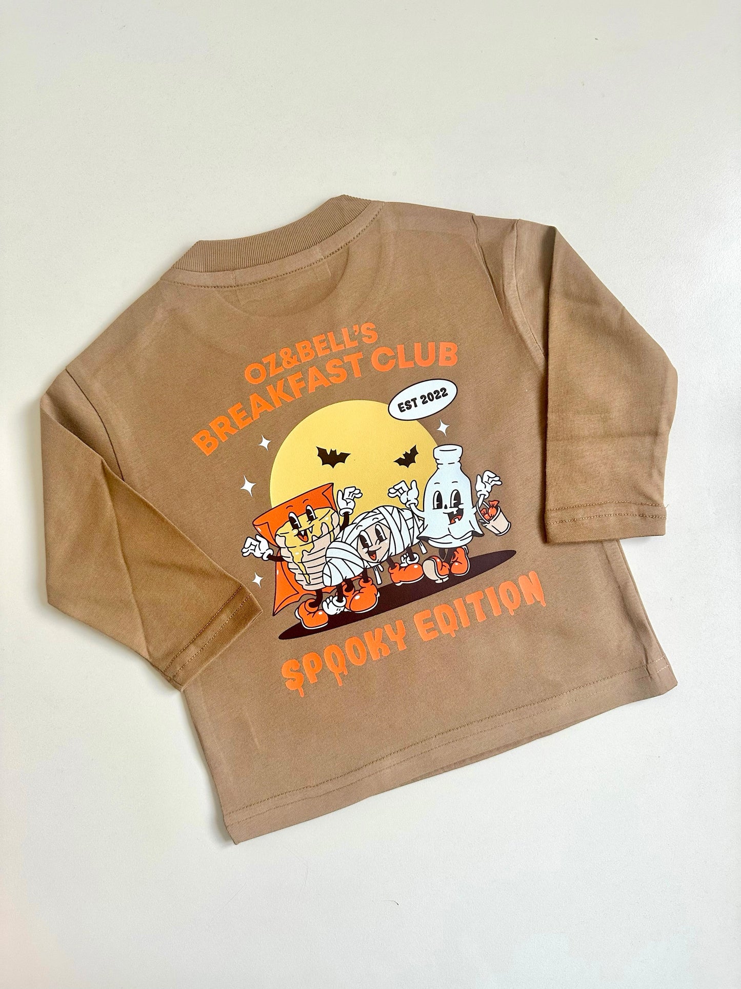 Breakfast Club: Spooky Edition long sleeve T-shirt Cocoa