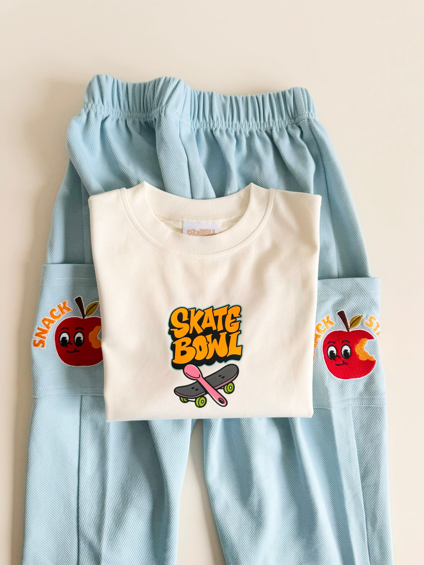 Skate Bowl Short Sleeve 100% Cotton T-shirt