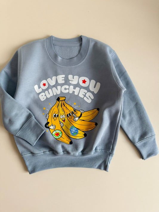 Love you Bunches Sweatshirt in Sky Blue