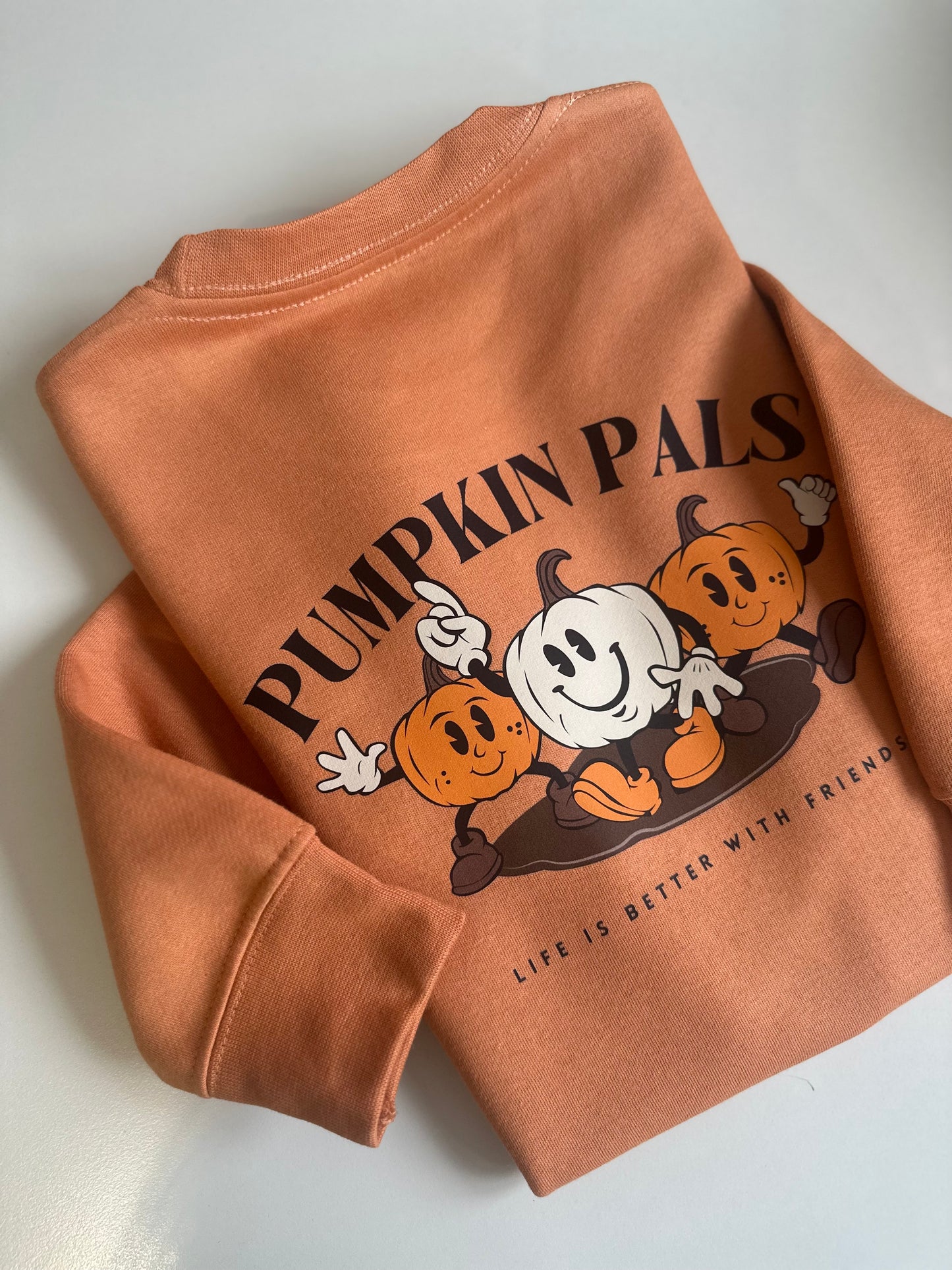 Pumpkin Pals Sweatshirt Rust