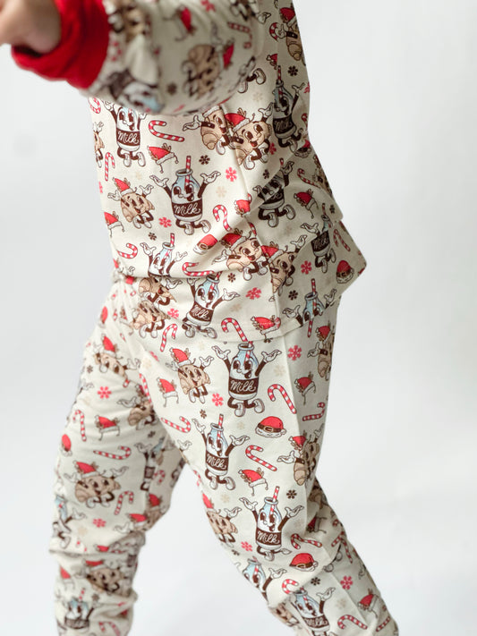 Mini & Me Festive Breakfast Club Pyjamas
