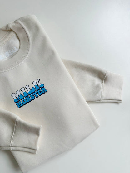 Milk Monster Sweatshirt in Cream