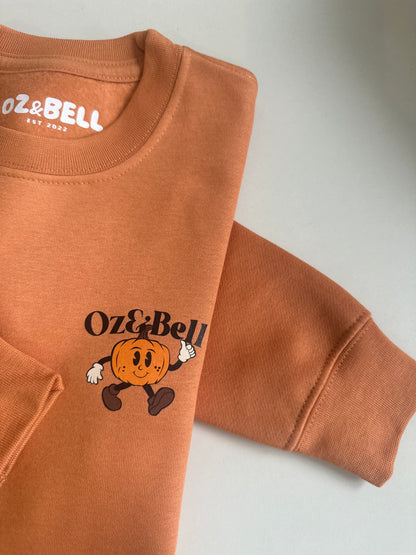 Pumpkin Pals Sweatshirt Rust