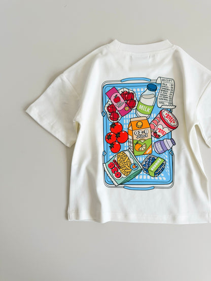 Shopping List Short Sleeve 100% Cotton T-shirt