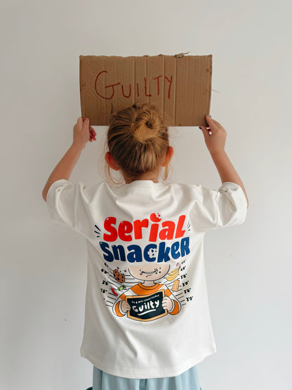Serial Snacker Short Sleeve 100% Cotton T-shirt